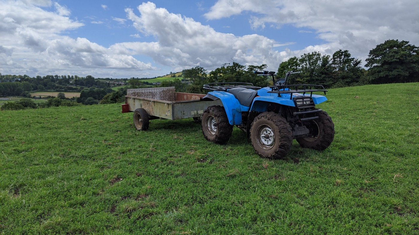 Electric quad bike